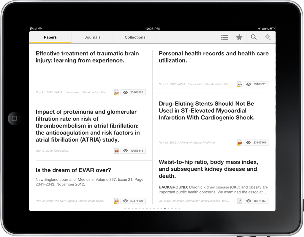 Read by QxMD for iPad Read by QxMD for iPad